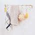YANGQIHOME 6 Pieces, Gold Brass S Shaped Hooks, Coat Clothes Towel Hangers, Kitchen Rack Hooks