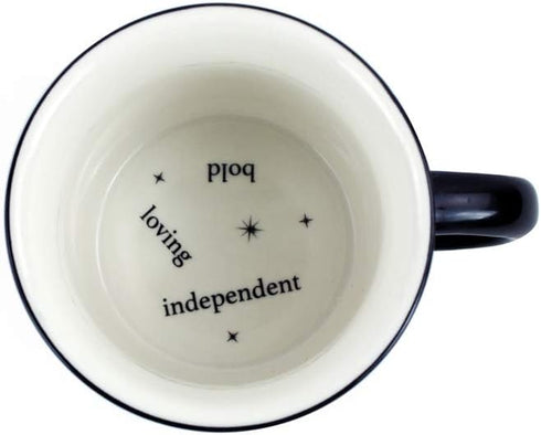 SAGITTARIUS Ceramic Mugs - 13.5 oz Coffee & Tea Mug, Astrology Horoscope Cups with Personality Traits Inside
