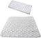 Ironing Pad Mat, Portable Travel Ironing Blanket, 100% Cotton Quilted Cover for Washer Dryer Table Top