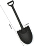 100Pcs Plastic Disposable Mini Shovels Pudding Yogurt Spoons Ice Cream Dessert Spoon Mini Shovel Shape Spoons Cute Disposable Plastic Dessert Spoons