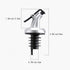 TBWHL 10 Pcs Pour Spouts | Olive Oil Vinegar Dispenser Bottle Liquor Wine Pourers | Flip Top Stopper Leak-proof