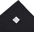 Home Queen Grommet Blackout Curtain Valance Window Topper, Short Cafe Valence, 54 W X 18 L Inch, Black