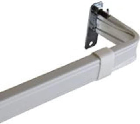 Kirsch SUPER DUTY Lockseam CURTAIN ROD, 28" to 48", 2" Clearance #6123-025