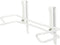 Umbra Squire Paper Towel Holder Stand, Metal Dispenser for Kitchen or Bathroom Countertop, White