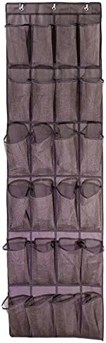 ANYVOLUME 24 Pocket Shoe Door Hanging Organizer Storage Rack Bag Closet Holder Door