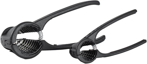 Deconox (16cm 5cm-12cm 5cm, Set 2) Cast Iron Terminator Nut and Walnut Cracker, Cast Iron Stainless x x