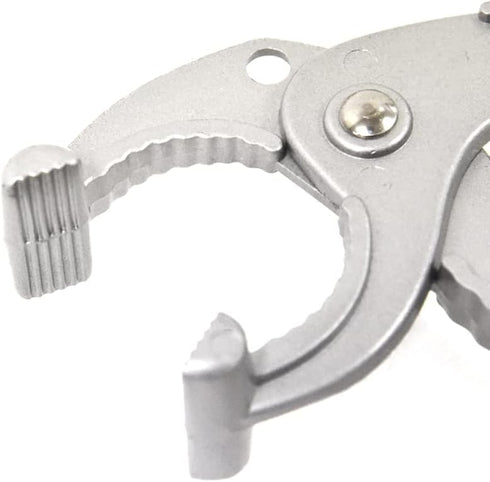 Hot Pot Gripper Holder for Korean Stone Ceramic Bibimbap Bowl, Aluminum Tongs, 6-2/3 Inch