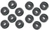 QP-X9L3-3ZYT Grommets for Mason Jar Lids, 12 Count