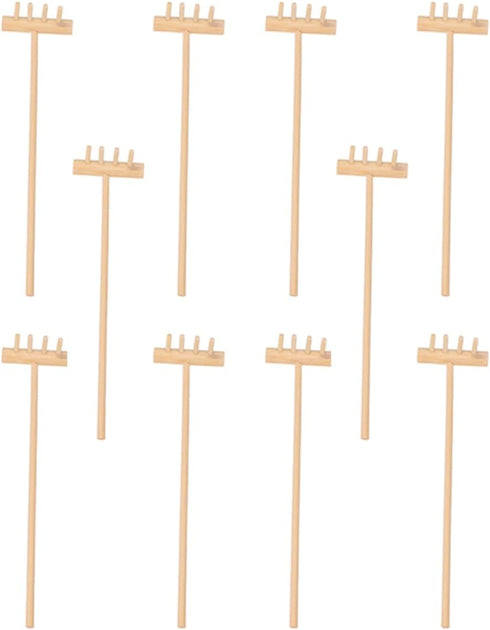 YARNOW 20 pcs Mini Zen Sand Rakes, Bamboo Rake Zen Garden Tool for Tabletop