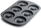 Bellemain Premiere Donut Pan for Baking, Nonstick 12.5 x 8.5” with 6-Doughnut Molds, Includes 2 Steel Trays