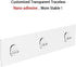 Orimade 2 Pack Shower Caddy Adhesive Replacement Sticky Wall Adhesives - Waterproof Bathroom Organizer
