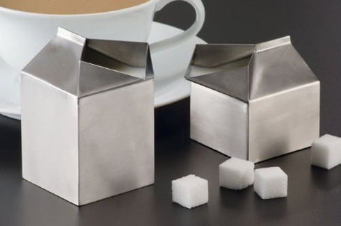 American Metalcraft MCC500 Stainless Steel Milk Carton Creamer Dispenser, Silver, 5-Ounce