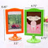 Rikyo 4 Pack 4x6, 2 Standing Photo Frames,Self Standing Photo,Vertical Mount Sign Holders Double Sided Tabletop