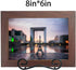 LIONWEI LIONWELI Wall Mount Plate Display Stands, 2 Pack Black Iron Easel Holders for Plates & Frames