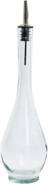 TableCraft H931 Siena 16 Oz. Green Tint Glass Oil Bottle