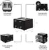 Courant Classic 4 Slice Toaster with Drop Down Crumb Tray for Easy Cleaning - Black