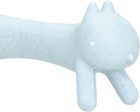 Lovely Squirrel Shape Rice Spoon, Non-Stick Standing Rice Spatula for Home Kitchen (Green)