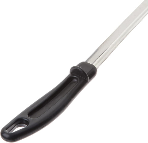 Winco 15-Inch Solid Basting Spoon with Stop Hook and Bakelite Handle