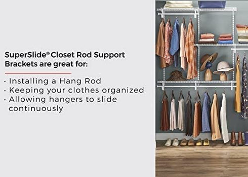 Closetmaid 3/4 Hanging Rod Support, Model 5629