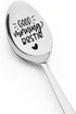Best Friend Bestie Gifts - Good Morning Bestie Spoon for BFF Coffee/Tea Lovers - Christmas/Birthday Gift