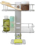 BATHBEYOND Shower Caddy Suction Cup Tier Shower Shelf - Adjustable 3 Tier Caddy with Extra Adhesive Sticker