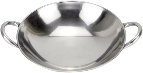 Uonlytech Stainless Steel Pasta Stockpot - Wok Pan for Everyday Cooking