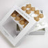 Canasuc Paris, A La Bonne Heure, Window Gift Box of 32 Assorted French Molded Sugar Pieces, 3.35 Oz