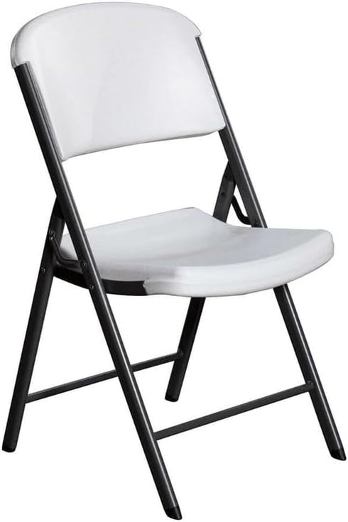 Durable White Polyester Folding Chair Covers - Reusable & Stylish