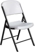 Durable White Polyester Folding Chair Covers - Reusable & Stylish