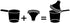 Plastic Measuring Scoop with Funnel, The Scoopie (6.5 cc | 1 1/3 Teaspoon | 6.5 mL) for Powders and Spices