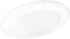 Carlisle FoodService Products Displayware Plastic Catering Platter, 21" x 15", White