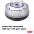 Set OXO Good Grips Soap Dispensing Palm Brush Storage