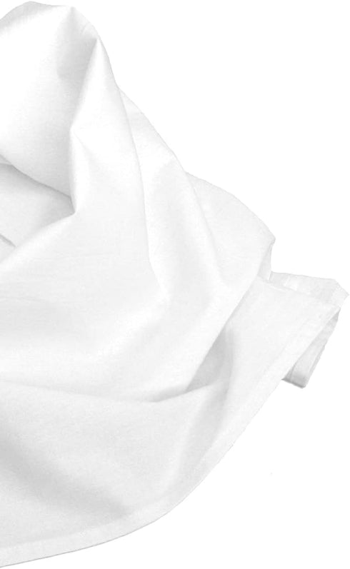 Aunt Martha's 33 38-Inch, 7 Count, Dish Towels, by White