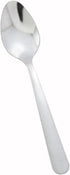Winco 12-Piece Windsor Heavy Weight Teaspoon Set, Silver 18-0 Stainless Steel