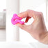 Spill Stopper, 4 Pack Creative Silicone Cooking Tools, Lid Cover for Pan Kitchen Tool (Green & Pink)