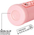 Elemental Iconic Kids Water Bottle with Straw Lid & Charms Strap, Leak-Proof Triple Insulated Stainless Steel 14oz