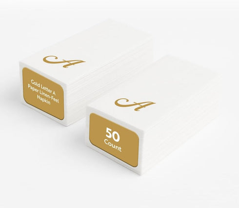 Restaurantware Linen-Feel Napkins 50 Count 15.75 x 7.87 Inches Paper Disposable Dinner