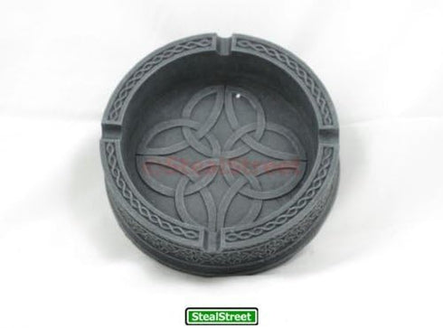 Celtic Ashtray, Smoke Collectible Tribal Decoration Statue