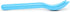 Omie OmieBox Kids Utensils Set - 2 Piece Reusable Fork and Spoon Silverware with Case (Mint Green)