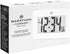MARATHON Large Digital Wall Clock, White, 8” Display, Easy to Read