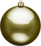 Vickerman 4" Olive Shiny Ball Ornament, 6 per Bag