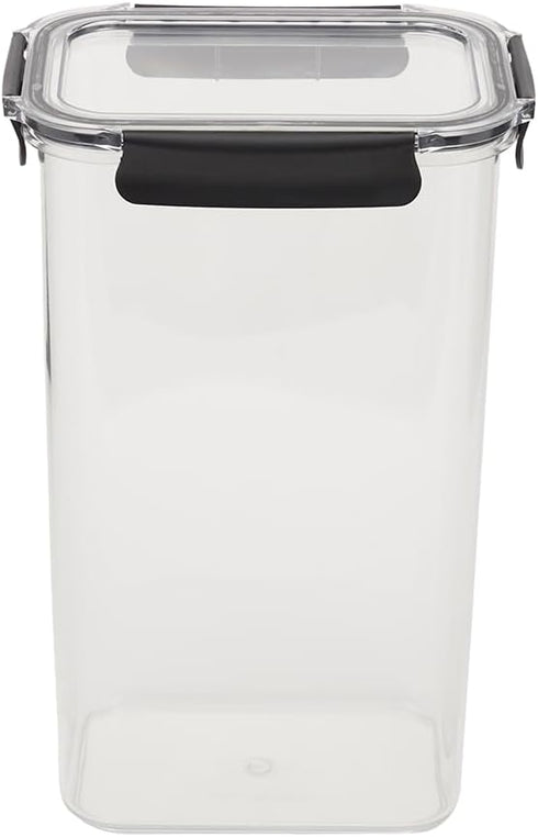 Home Basics 169 oz. Large Food Storage Container with Airtight Lid, Clear Design