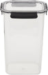 Home Basics 169 oz. Large Food Storage Container with Airtight Lid, Clear Design