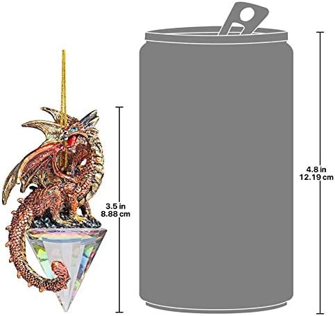 Diamond Dragon 2019 Gothic Holiday Ornament