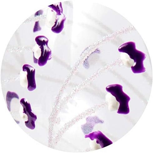 Pavilion Gift Company Pavilion-Purple Sprout-24 Oz Wine Removable Happy 60th Birthday Hand Decorated Glass