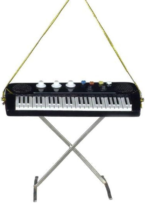 Broadway Gifts 4" Electric Keyboard Musical Music Instrument Ornament Christmas Tree Decoration