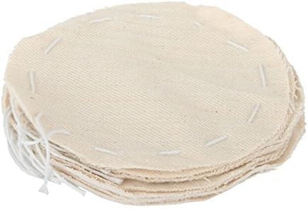 Diguo Coffee Syphon Cloth Replacement Filter, Pack of 10 pcs for Hario and Yama Siphon