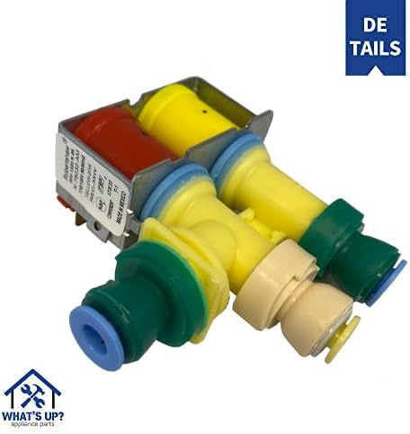 What'sUp? W10341320 Refrigerator Water Inlet Valve Replacement - Compatible with Whirlpool Refrigerators