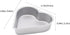 Heart Baking Pans 3pcs Bakeware Cups Pans Jelly Chocolate Day Small and Round Cheesecake Reusable Shaped Tray Home Quiche Oven Molds Carbon Cake Cheese Metal Kitchen Non-stick by KICHOUSE
