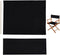 GORGECRAFT 21~16x8~21" Directors Chair Covers Canvas Replacement Seat Cover Black Canvas Seat